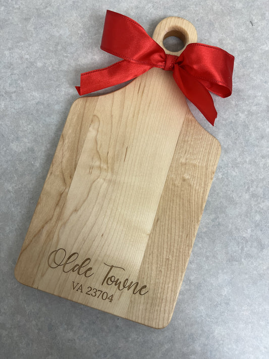 Locals Collection Maple Paddle Cutting Board