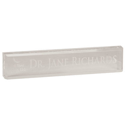 Acrylic Desk Wedge