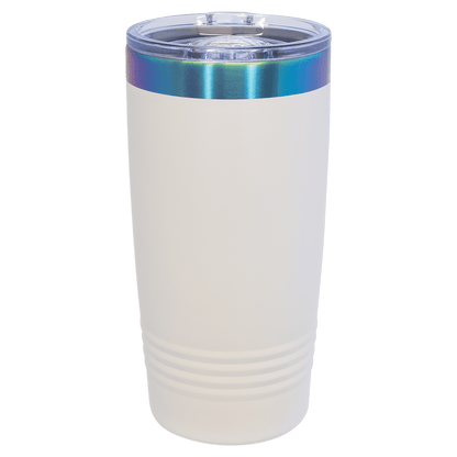 20 oz. White/Prism Tumbler