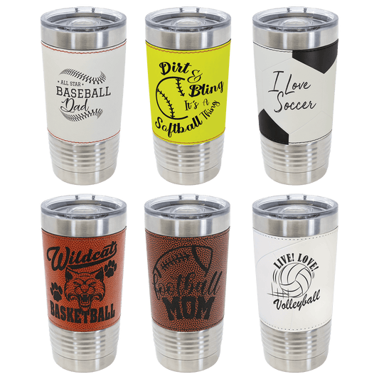 20oz Sport Leatherette Tumbler