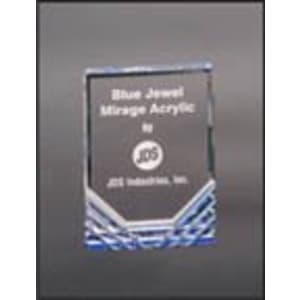 Blue Jewel Mirage Acrylic Award