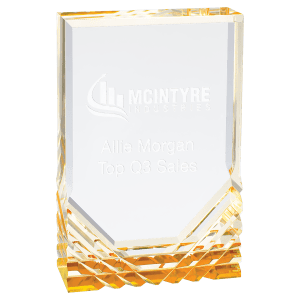 Gold Jewel Mirage Acrylic Award