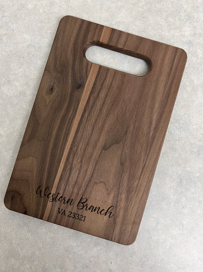 Locals Collection Walnut Cutting Board