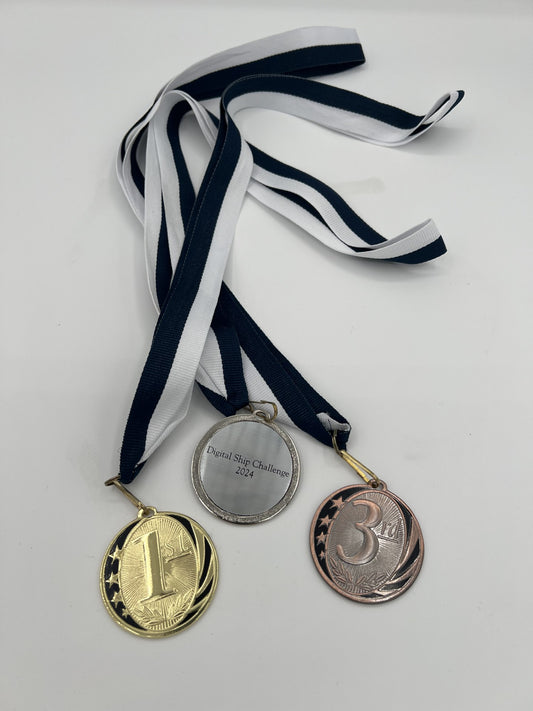 Midnite Star Series 1st, 2nd, 3rd Place Medals