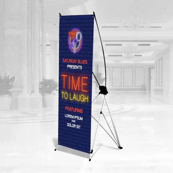 Collapsable Backdrop Banner X Style Collapsible Banner – The Supply Room